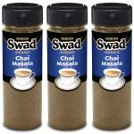 Panjon Swad Chai Masala (Kadak Elaichi Tea Masala Powder) 0% Preservatives (3 x100 bottle 300g )