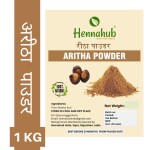 Henna Hub 1 KG Reetha powder for hair fall and dandruff