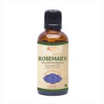Aashman Ayurveda Cure For Life 100% Pure Steam Distilled & Undiluted Essential Oil Rosemary Salvia Rosemarinus 100% Vegan Purity Assured Quality Tested 100% Natural 50 ML With Veg