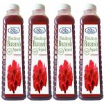 Badrika Pure Natural Himalayan Buransh/Rhododendron Flowers Squash Pack Of 4 (750 ML Each)
