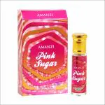 AMANZI - Pink Sugar - Attar - Long lasting Roll on Fragrance Alcohol free - For Men and Women - 6ml