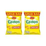 Generic Walkers Quavers Cheese, 34 Gm (Pack Of 2)