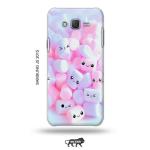 Tweakymod Printed Cute FAces Back Cover For Samsung J5 2015