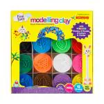 Kores Kool Toolz Modelling Clay 300 gms. Safe for Children I Non Toxic & Non-Drying I Perfect for Play, Learning, School Artistic Project I Reusable I Scented.