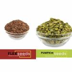 Andramart Raw Flax and Pumpkin mixed combo seeds 500 gm