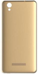 Imbi Gionee Pioneer P5L Lte Gold Plastic Back Body Panel (Set Of 1)