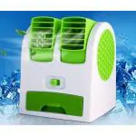 ELITE INFOTECH Portable Rechargeable Mini USB Air Cooler/mini Fan with Cooling Crystal Desert/personal Tower Fan