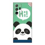 GADGETSWRAP Printed Vinyl Skin Sticker for Samsung Galaxy Note 20 Ultra - panda-says-hi
