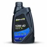 Signate 10W40 Fully Synthetic API SN+ BS6 Ready Motorcycle Engine Oil for Ultra Smooth Drive (1L)