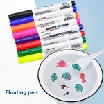 ZURU BUNCH Magical Water Painting Pens, Erasable Floating Pens in Water, Water Doodle Pens, Water-Based Marker Pens, Magic Water Painting Pen sets (12 Colors with Spoon)