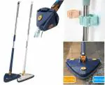 Tallin 360 Degree Rotatable Multifunctional Triangle Mop, Adjustable Triangular Cleaning Mop