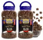 Swad Breakfast Cereal Choco Magic Star (Kids Cereal Wholegrain Chocolate Choco Snack) 2 Jar, 650g