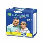 ANK Lifecare we care about your feelings PREMIUM ADULT DAIPER, SIZE:XL - XXL (Waist size : 155-195 CM) extra absorbent gel core PACK OF 10 For Men & Women