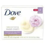 Dove Purely Pampering Beauty Bar, Sweet Cream & Peony 4 oz, 8 Bar