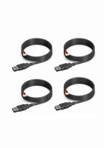 CABONIX (Pack of 4) Replacement Cable For Mantra Mfs100 Fingerprint Scanner (Usb, Black)
