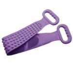 RBGIIT Silicon Bath Body Massager Scrubber Douuble Side Belt Bathroom Body Cleaner Scruber Pad AS Like sponges SB-737