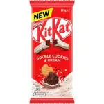 Kit Kat Double Cookies And Cream Chocolate Bar, 170 Gm