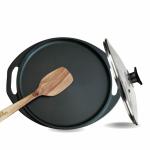 GREAT INDIAN KITCHEN Cast Iron Double Handle Pan for Dosa/ Roti/ Chapati | Dosa Tawa