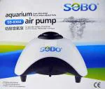 Jainsons SOBO Aquarium Air Pump SB-830A ,Super Silent Design The Air Output Adjusted Freely Air Aquarium Pump