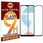Kite Digital Realme C11/Realme C12/Realme C15/Realme C20/Realme C21/Realme C25/C25s (Black) Tempered Glass Screen Protector with Edge to Edge Coverage and Installation Kit (Pack of 2)