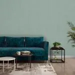 Asian Paints ezyCR8 Green Quiet Refuge Abstract Design Non-Adhesive Wallpaper for Home (53cmx950cm)