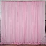 Special You Tulle Sheer Curtain Backdrop Cloth for Decoration Pink Happy Birthday, Baby Shower, Bride to be, Happy Anniversary, Photoshoot Prop, Aesthetic Room Decor -3 Items