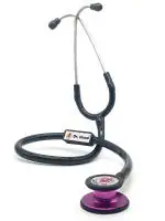 Dr. Head Pink Shine Double Side Aluminium Premium Quality Stethoscope For all Doctors, Students, Nurses etc.