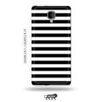 Tweakymod Printed Black Strips Back Cover For OnePlus 3