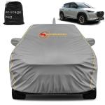 Automozexo Magnite Grey Car Cover With Mirror Pockets For Nissan