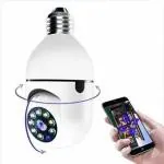 GREENEYE TECHNOLOGY WIFI PTZ Bulb CCTV Security Camera