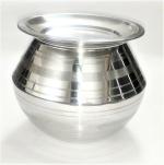 STAINLESS STEEL MADE RICE, COOKING POT, VESSEL, MILK BOILER WITH LID