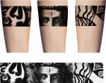 Ordershock Waterproof Shiva with Trishul Tribal Temporary Body Tattoo