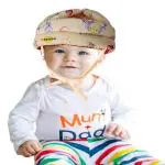 Pseudo Baby Helmet Toddler Head Protector Upgrade Infant Safety Helmet Hat Breathable Head Drop Protection for Boys Girls Learn to Walk Crawling Adjustable Headguard Protective Products-Peach