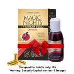 Magic Night Gold Capsules and Oil Combo for Men's to Increase Energy and Performance