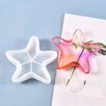 BanteyBanatey Resin Art Silicone Casting Mould Epoxy Mold Silicon Jewellery Moulds DIY Coaster Star Bowl Trinket Tray Design (Pack of 1)
