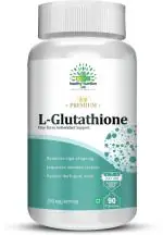 Healthy Nutrition -Just for the Health of it L-glutathione 250mg for Glowing Skin Dark Spots Immune System - 90 Capsules