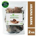 Shudh Online Arjun ki Chal (2 Kg / 2000 g), Arjuna Bark, Arjun Chaal Tree Kwath, Arjuna Chettu Chhal Beradu Seed