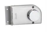 Dorset Rim Lock - Phantom Series - PHA 201 - Verti Lock - Key & Knob Model - Nickle Silver Finish