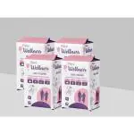 UNIJOY Premium Adult Diapers Tape Style - XL Size Set of 4 10pc Diapers with Odour Lock And Anti-Bacterial Absorbent Core For Men & Women's - Pack of 4