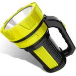 Pick Ur Needs Dual Mode Chargeable Long Range Search Torch Light With 2 Tube Emergency Torch (Yellow, 20 cm, Rechargeable)