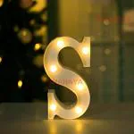 SHANAYA Party Decorations Alphabet S LED Light
