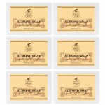 Khadi Ark Herbal Natural Handmade Almond Bath Soap 125gm each Pack of 6