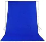 Cam Cart Backdrop for Photography (8 x 12 ft , Blue)