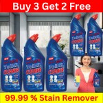 BLISS & BLUSH Toilet Cleaner blue 2500ML Natural & Organic Cleaning for Tap, Tile, Wash Basin & Toilet, Germ-Free