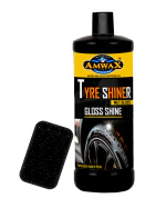 Amwax Tyre Shiner/Tyre Polish/car tyre polish/bike tyre polish 1 LTR