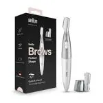 Braun FG1106 Mini Precision Trimmer, White and Silver