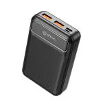 pTron Dynamo Spark 10000mAh 22.5W Nano Power Bank, Compact Size Fast Charging(Black)