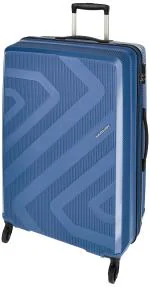 Kamiliant by American Tourister Kiza Polypropylene 68 cms Medium Blue Hardsided Check in Luggage (GZ8 (3) 71 006)