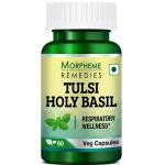 Morpheme Remedies Tulsi Holy Basil 500 mg - 60 Veg Capsules