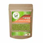 SIMPLYJAIVIK Moong Dal Whole 500g Organic- Green Gram Moong Dal High in Protein | Good Source of Complex Carbohydrates